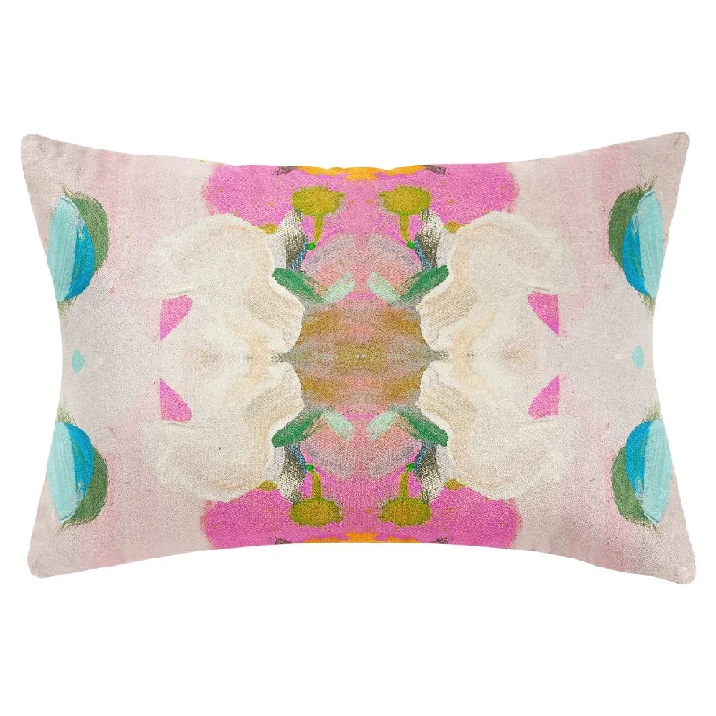 Kids Pillows with Fun DesignsMonet’s Garden Pink 14x20 Pillow