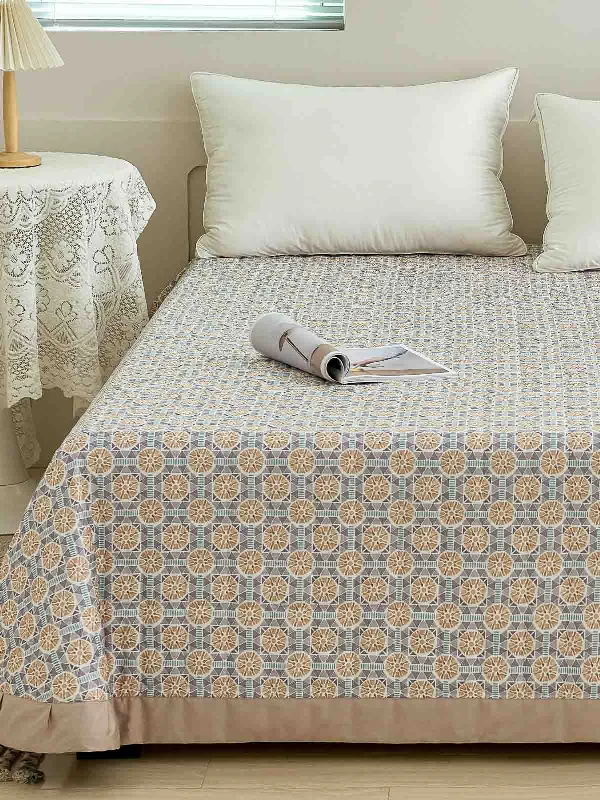 asian - inspired bedspreads with traditional motifs such as cherry blossoms or dragons for a zen atmosphereSunshine Gold Premium Cotton Bedspread asian - inspired bedspreads with traditional motifs such as cherry blossoms or dragons for a zen atmosphereSunshine Gold Premium Cotton Bedspread
