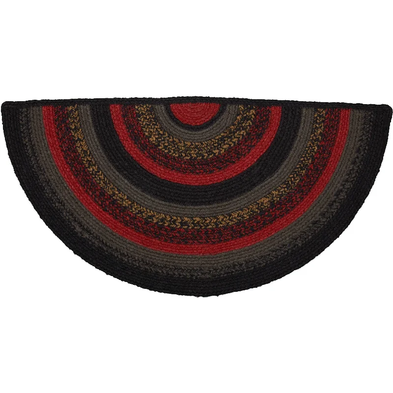 Checkered bed skirts for a classic patternCumberland Jute Rug Half Circle w/ Pad 16.5x33 Checkered bed skirts for a classic patternCumberland Jute Rug Half Circle w/ Pad 16.5x33
