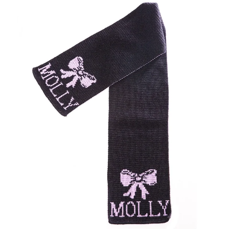 Gel - infused memory foam mattresses for cooler sleepBow Personalized Knit Scarf