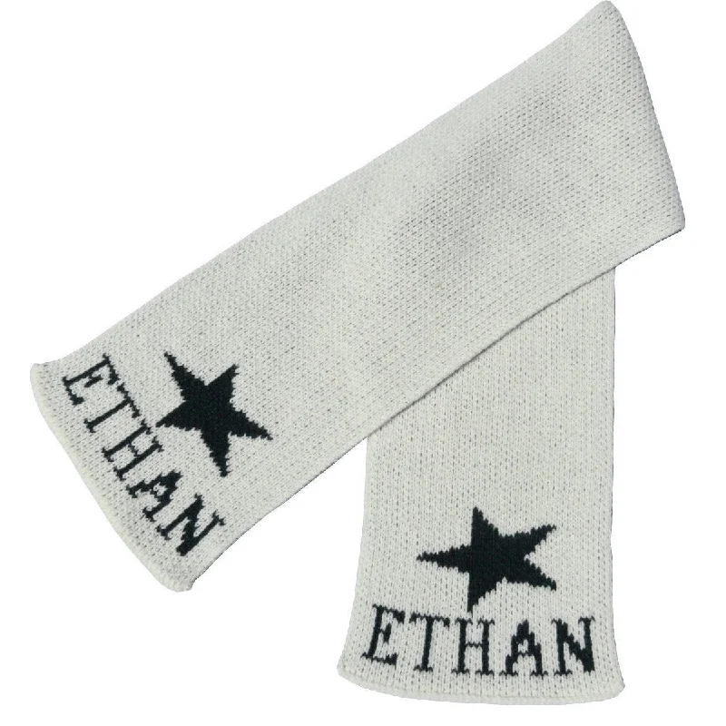 Innerspring mattresses with coil counts for supportSingle Star Personalized Knit Scarf