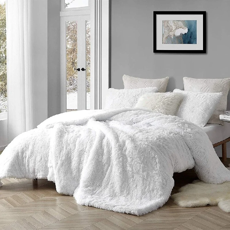 Synthetic - filled comforters like polyester for affordability and hypoallergenic propertiesAre You Kidding - Coma Inducer® Oversized Comforter - White
