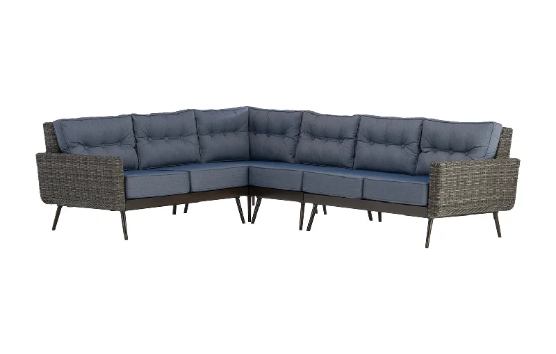 King - size mattresses for spacious master bedroomsAva Ocean 4 Piece Sectional