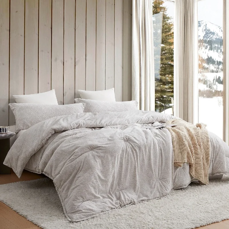 Down - filled comforters for supreme warmth and lightnessDaydreamer - Coma Inducer® Oversized Comforter Set - Taupe Etch
