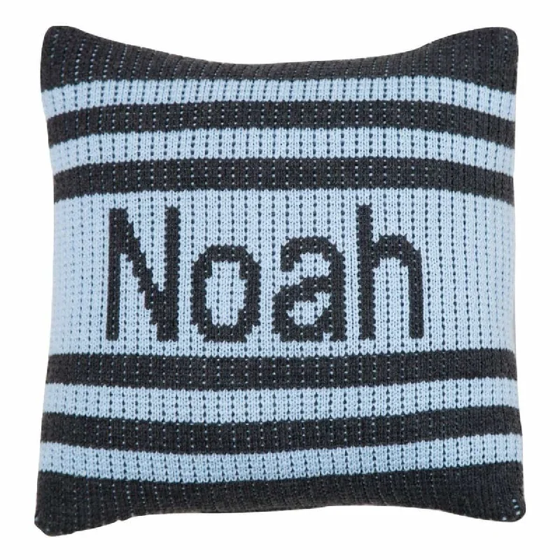 Gel - infused memory foam mattresses for cooler sleepPin Stripes Personalized Pillow