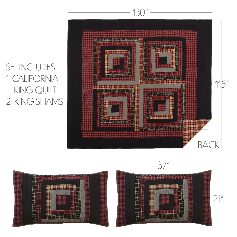 Bed skirts with a Christmas - themed patternCumberland California King Quilt Set; 1-Quilt 130Wx115L w/2 Shams 21x37 Bed skirts with a Christmas - themed patternCumberland California King Quilt Set; 1-Quilt 130Wx115L w/2 Shams 21x37