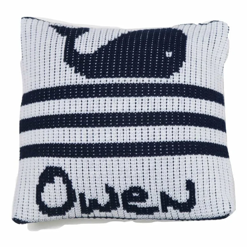 Natural latex and organic cotton blend mattressesWhales & Stripes Personalized Pillow