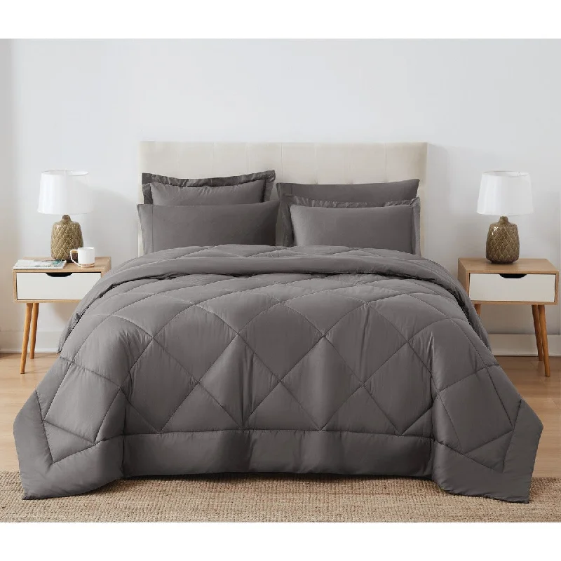 Microfiber - filled comforters that are lightweight and easy to care forCannon Solid Oversized Percale 3 Piece Comforter Set Microfiber - filled comforters that are lightweight and easy to care forCannon Solid Oversized Percale 3 Piece Comforter Set