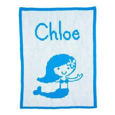 Polyester - foam mattresses for budget - friendly optionsMermaid & Name Personalized Stroller Blanket or Baby Blanket