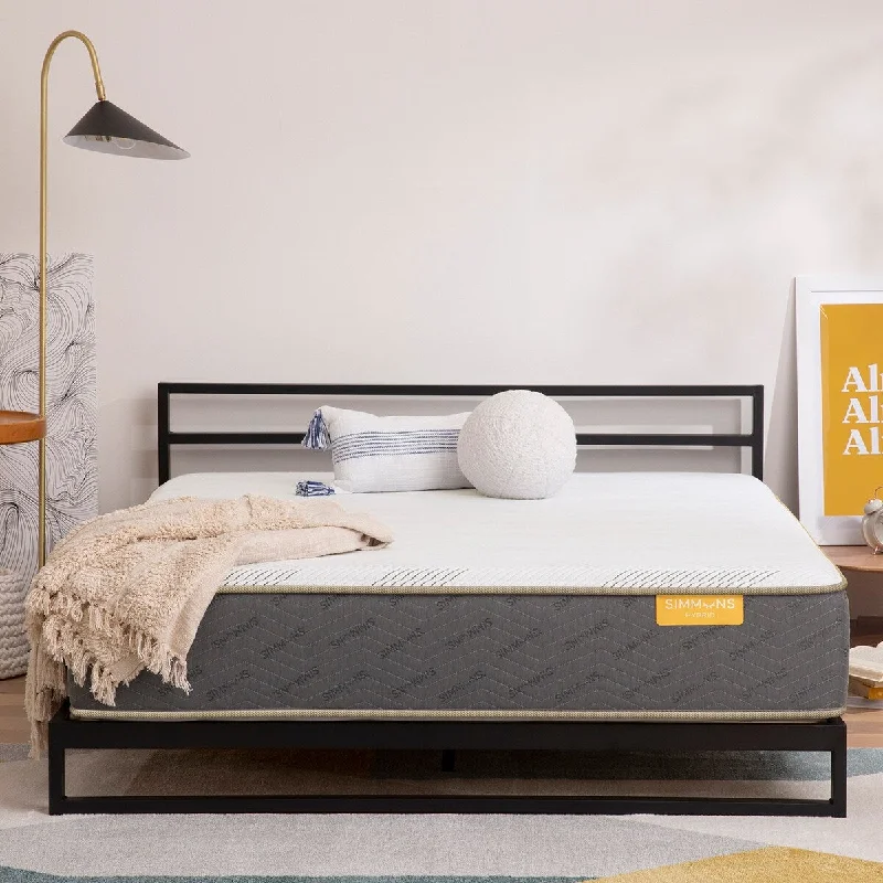 Memory foam mattresses for pressure relief and contouringSimmons PeacefulSleep Collection - White 12" Hybrid Plush Mattress Memory foam mattresses for pressure relief and contouringSimmons PeacefulSleep Collection - White 12" Hybrid Plush Mattress