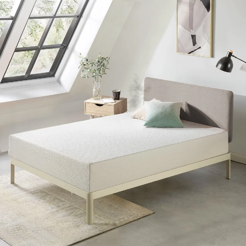 Bamboo - charcoal infused mattresses for odor absorption10 Inch Green Tea Memory Foam Mattress