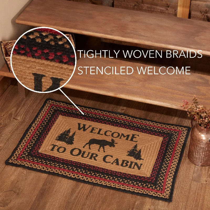 Bed skirts with a unicorn - themed print for kids' bedsCumberland Stenciled Moose Jute Rug Rect Welcome to the Cabin w/ Pad 20x30 Bed skirts with a unicorn - themed print for kids' bedsCumberland Stenciled Moose Jute Rug Rect Welcome to the Cabin w/ Pad 20x30