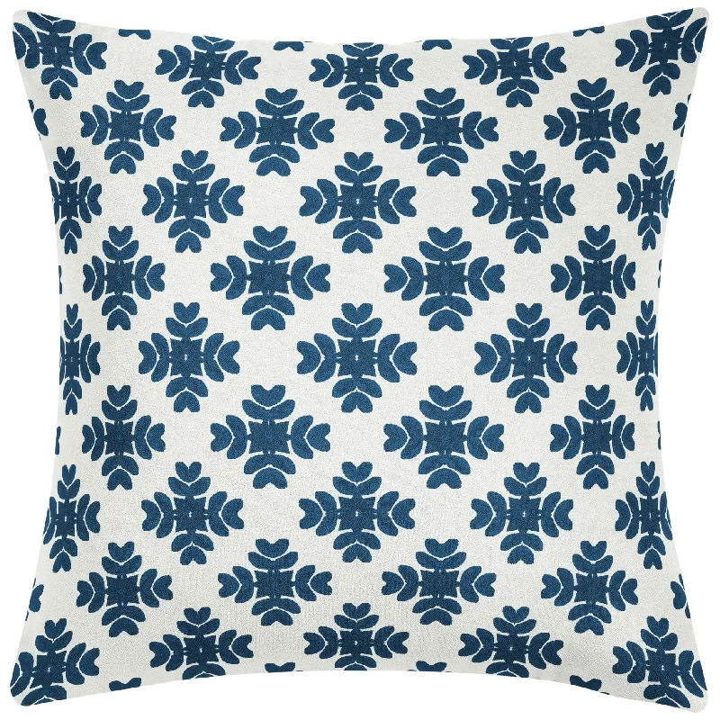 Decorative Pillows for Living Room MakeoverBrushstrokes Navy 26x26 Pillow