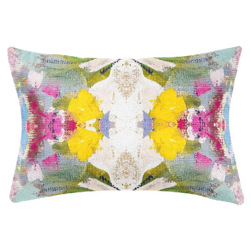 Decorative Pillows for Living Room MakeoverPoppy Blue 14x20 Pillow