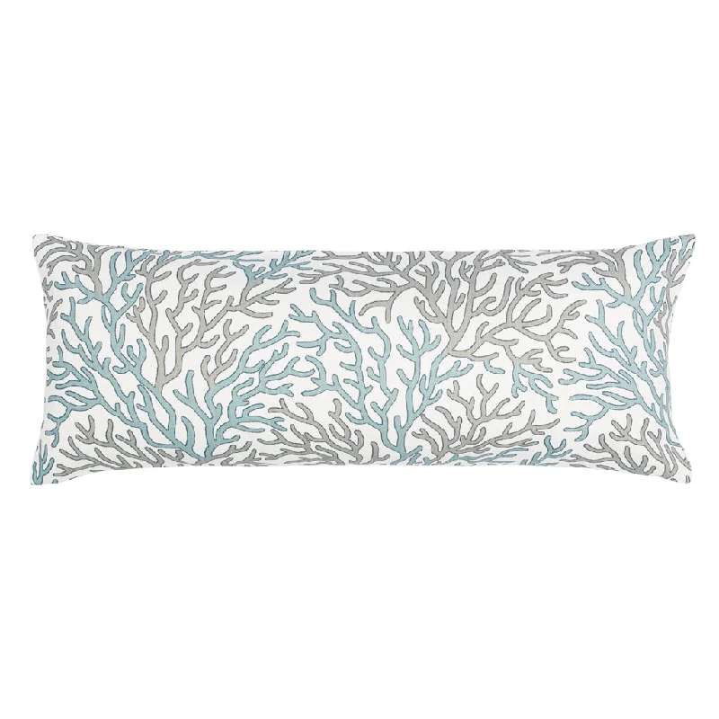 Kids Pillows with Fun DesignsThe Sea Glass and Beige Reef Extra Long Lumbar Throw Pillow Kids Pillows with Fun DesignsThe Sea Glass and Beige Reef Extra Long Lumbar Throw Pillow